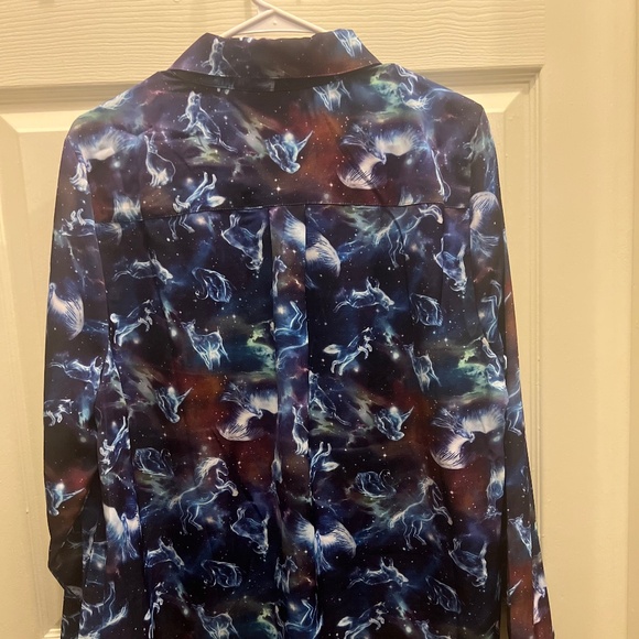 Torrid WB Harry Potter Madison Button Front Blouse size 1X (14-16) - Picture 7 of 8